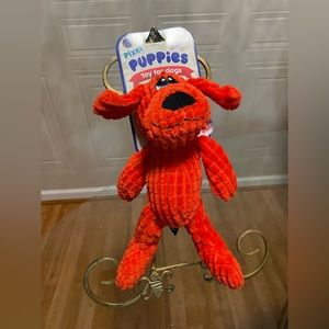 - Bow Wow pixel  Pet Dog Toy toss tug play